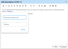 Edit Documents | ReqView Documentation