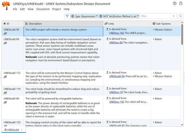 System Design | ReqView Starter Guide Tutorial