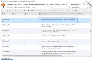 Stakeholder Requirements Specification | ReqView Starter Guide Tutorial