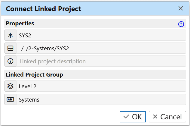 Connect linked projects in ReqView