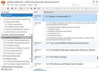 System Design | ReqView Starter Guide Tutorial