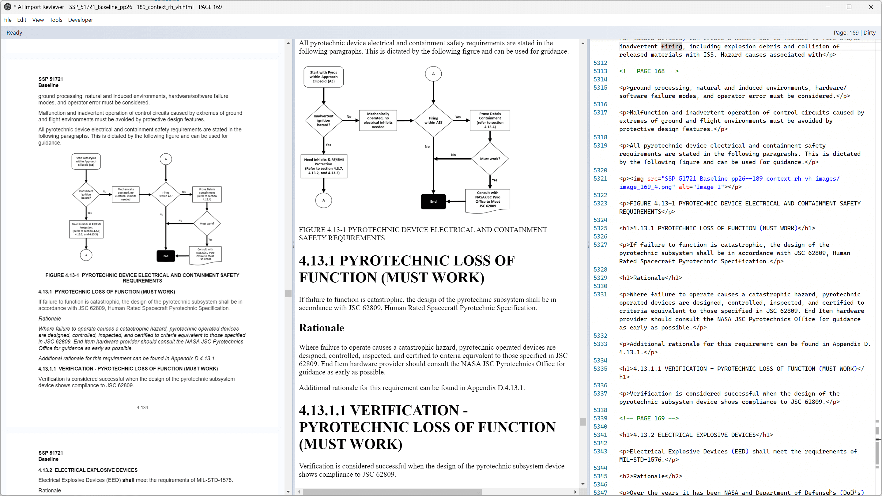Demonstration of how the ReqView PDF import tool converts figures to the intermediate HTML document Demonstration of how the ReqView PDF import tool converts figures to the intermediate HTML document