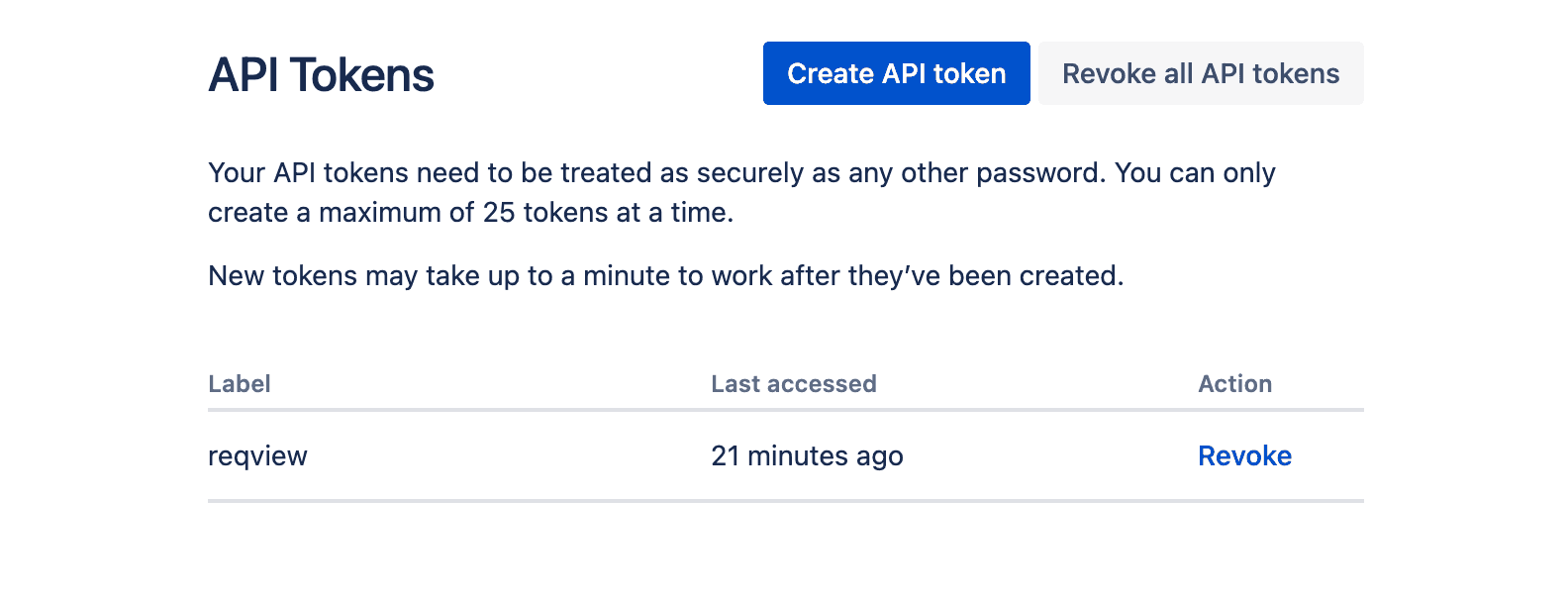 Create Jira API Token