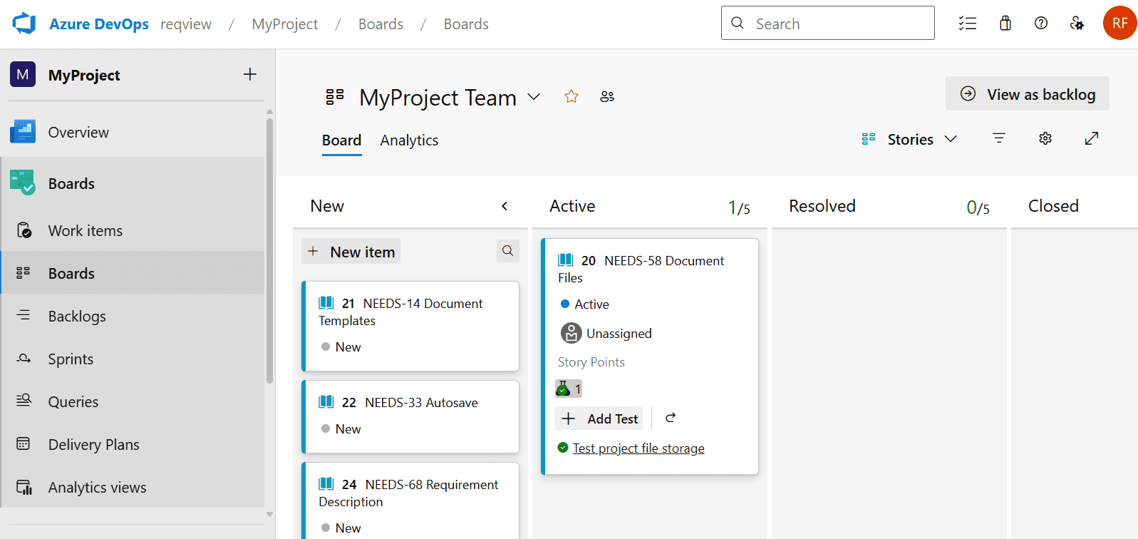 Test results for a User Story in Azure DevOps Test results for a User Story in Azure DevOps