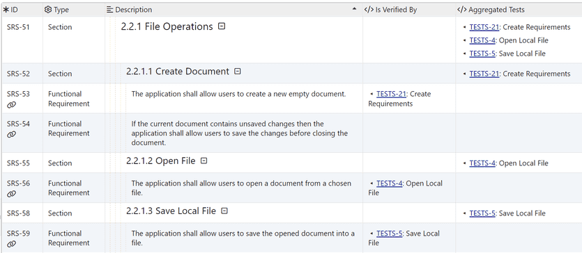 Export Using Custom Templates | ReqView Documentation