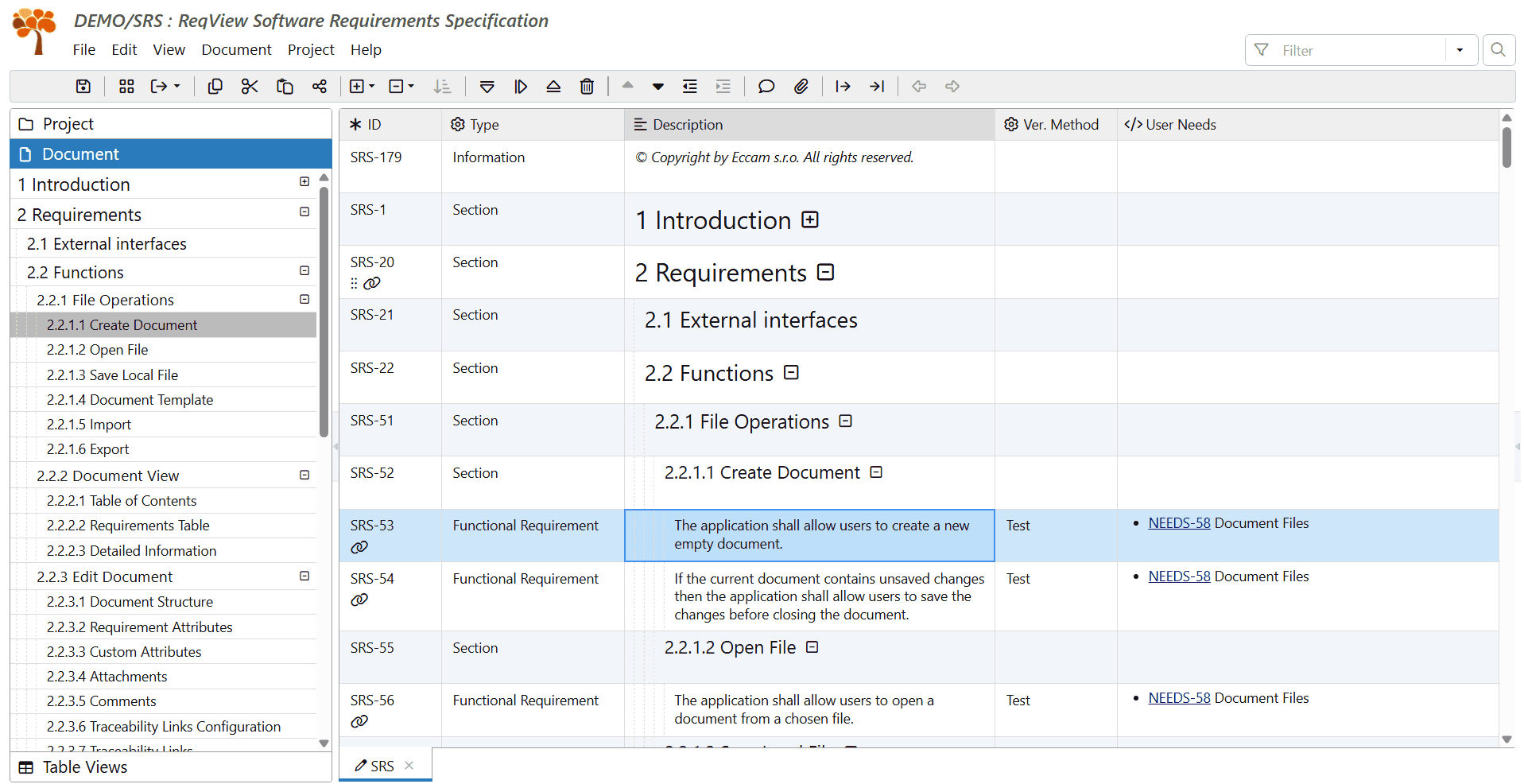 Capture and manage requirements in ReqView Capture and manage requirements in ReqView