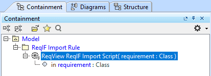 Create ReqView ReqIF Import Script in Cameo